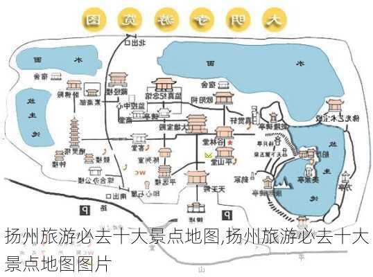 扬州旅游必去十大景点地图,扬州旅游必去十大景点地图图片
