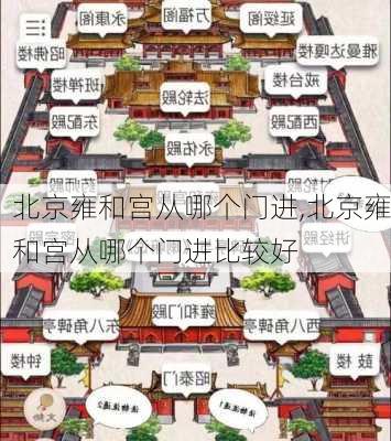 北京雍和宫从哪个门进,北京雍和宫从哪个门进比较好